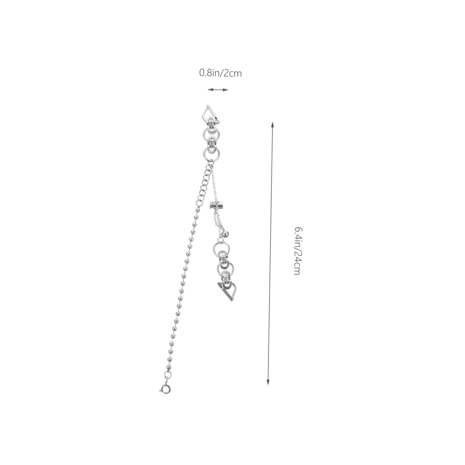 Hemobllo 4 Stück Stil Mm Kompatibel Für Uhrenarmband Uhrentyp Edelstahl Für Armband Damen-Armbanduhr Stahl Mujer Para Verstellbares Damen-Dekorarmband Uhren Bling