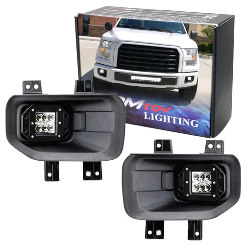 Kit LED 24W para niebla iJDMTOY para Ford F-150 y F-250