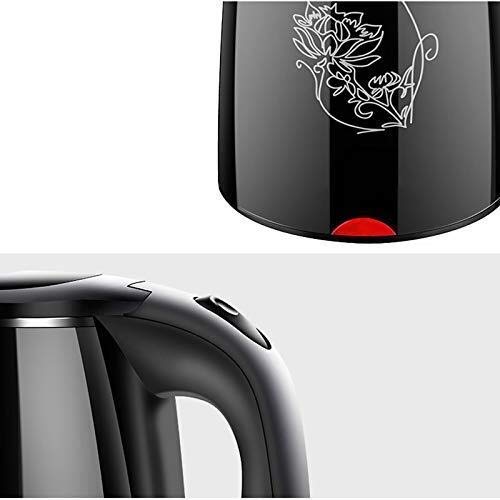 Hervidor eléctrico antiquemaduras con doble cuerpo 2.2L negro miniatura 2