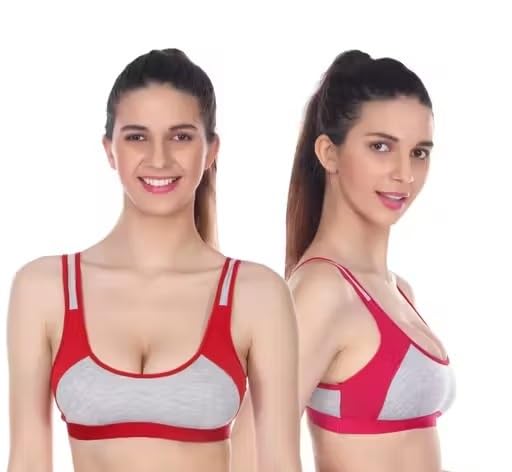 Women?s Cotton Non-Padded Non-Wired Bra | Comfortable Everyday Innerwear-picture-50