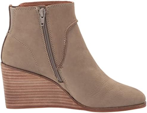 Lucky Brand Women's Zanta Bootie Ankle Boot, Fossilized, 9 | Image 5