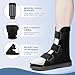Estinko AFO Foot Drop Brace, Foot Drop Brace for Walking Drop Foot Brace Adjustable ALS, TBI, MS, Diabetes Stroke (Black, Small)