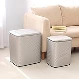 【ESPACE DE STOCKAGE EXTRA LARGE】Ce tabouret peut vous fournir un espace supplémentaire pour votre stockage quotidien. Parfait comme coffre de rangement pour organiser vos draps, oreillers, couvertures, vêtements, chaussures et tous les articles ménagers tout en servant également de banc à chaussures, repose-pieds, banc de fenêtre, tabouret de lit, coffre à jouets, table basse, marche pour chiot dans votre salon. , chambre à coucher, couloir, buanderie, etc.