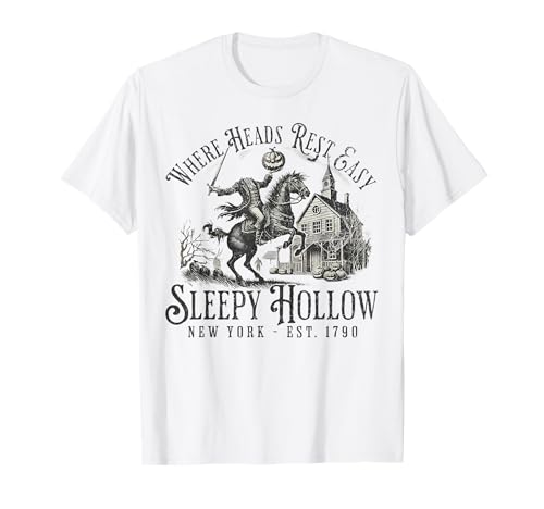 Headless Horseman Sleepy Hollow Jack O Lantern Halloween T-Shirt