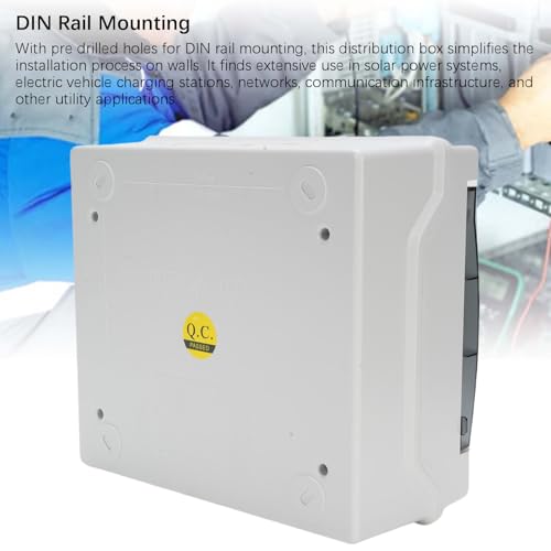 Boîte de Distribution Étanche IP66 à 4 Voies avec Conception Pré-percée Durable - 5
