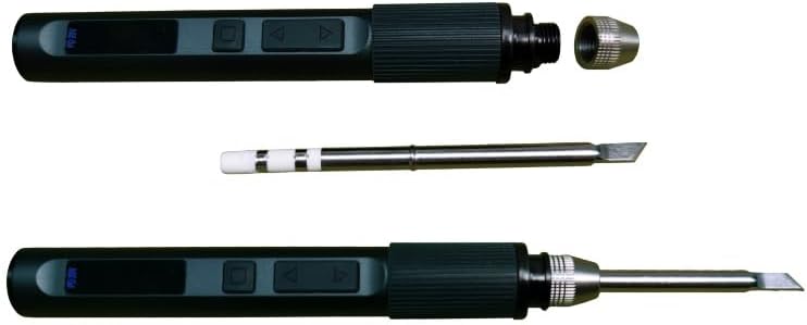 Intelligent Portable Welding Pen, T12-K, Short/7.5inch, Smart Soldering Iron, Fastly Tin Melting, 65W Type-C PD/QC, 180~450 ℃, Mini Household Electronic Equipment, Constant Temperature Control, OLED.