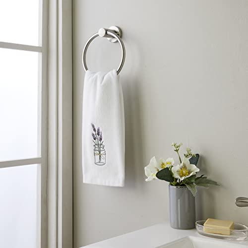 SKL Home by Saturday Knight Ltd. Hand Towel Set, Cotton, Lavender - Image 4