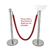Rope Stanchion Merchandising Bowl, Crowd Control Center