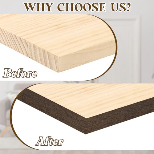 Tiras flexibles prepegadas de madera de eucalipto para acabados de ebanistería 5