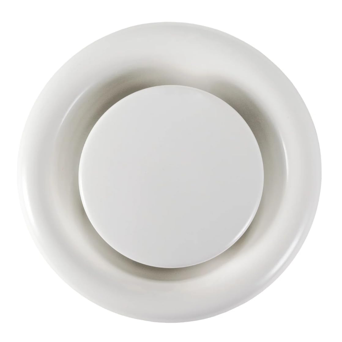 B2C Air Flow Vent Metal Exhaust Extract Anemostat Diffuser Round Ceiling Cover 125mm