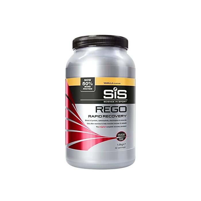 Buy SIS Rego Rapid Recovery Whey Protein Recovery Shake with Added