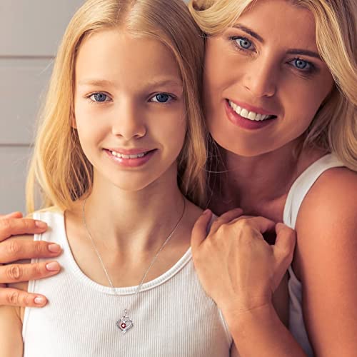 Iefil Inspirational Gifts For Women, 925 Sterling Silver Birthstone Jewelry For Women Inspirational Gifts For Her Christmas Birthday Gifts For Girls Her Daughter May Green Emerald Necklace #TOP2