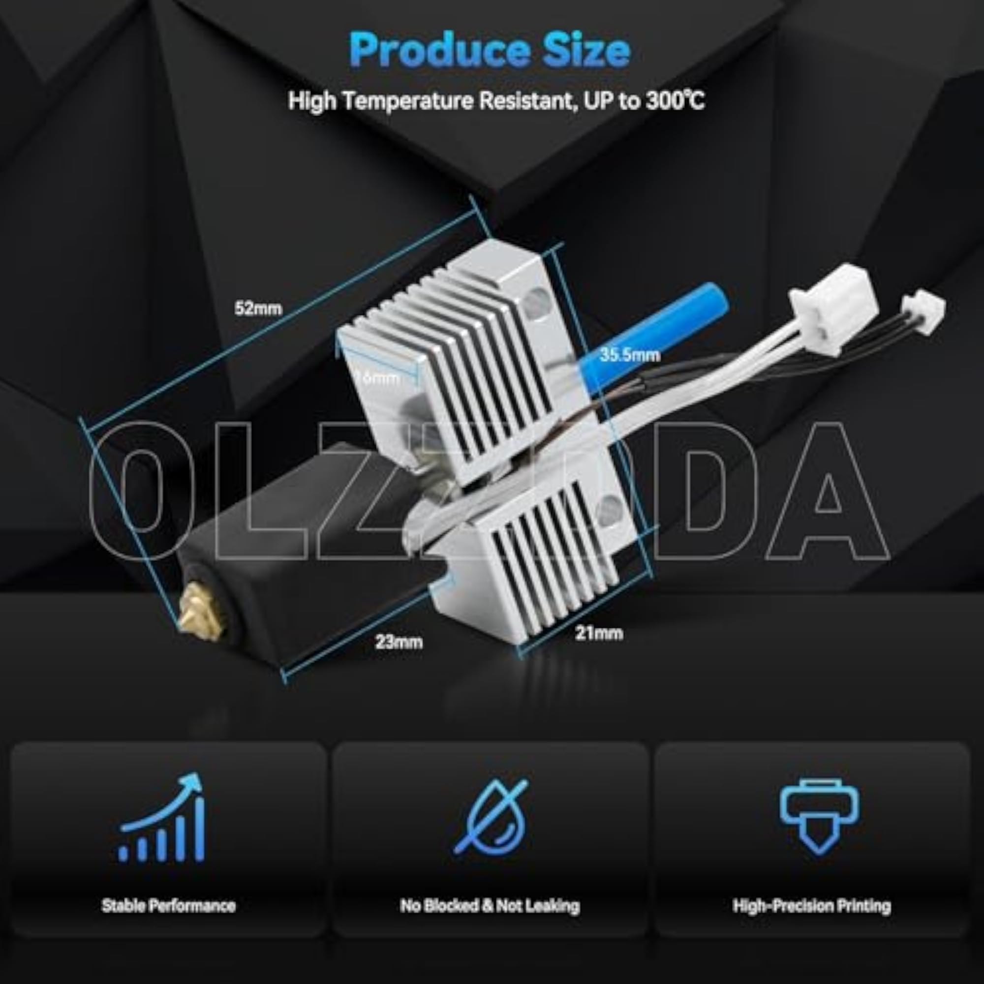Hotend Kit for Elegoo Neptune 4 Plus/Max 3D Printer