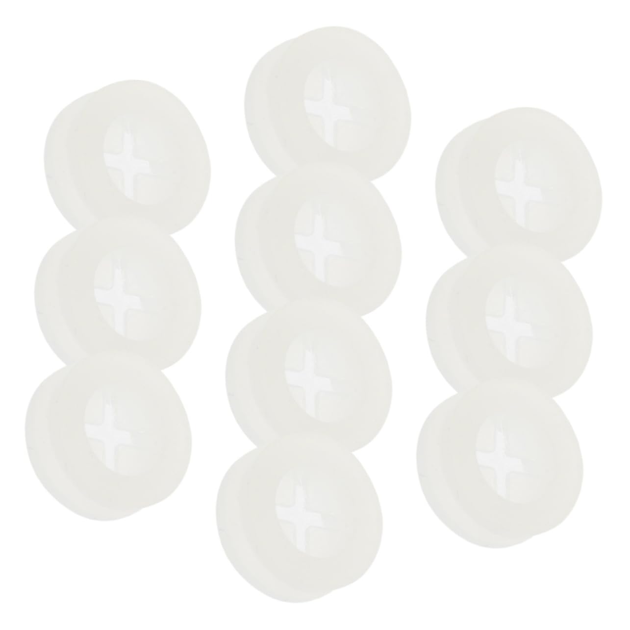 Generic 10pcs Straw Stopper Shot Straw Wooden Lid Plugs Hole Grommets Hole Plugs s s Lid s s Glass Cover Silica