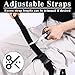 Soulchen 3 Pack 42 Inch Long Leg Lifter with Multi Loops and Thigh Lifter Strap Pull up Assistance Band for Getting Legs in and Out of Bed, Car, Couch, Wheelchair