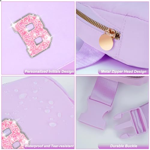Image of Uygafly Gift for Teen Girls Kids Daughter Her - Birthday Gifts for 3 4 5 6 7 8 9 10 11 12 13 Year Old Girls,Fanny Pack Crossbody Bag Purse Belt Bag Cute Trendy Stuff | Lavender,B