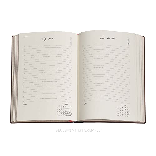 Paperblanks 12 Months 2023 Anemone Diary | Horizontal | Midi (130 180 mm) - Image 4