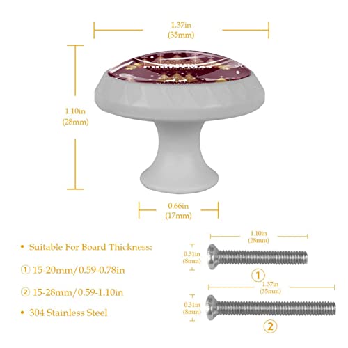 Boutons de commode fluorescents pour illuminer la chambre à Noël - 6