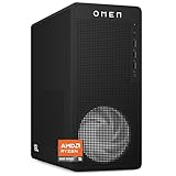 HP OMEN 16L Gaming Desktop | AMD Ryzen 5 8400F Processor | 16GB DDR5-SDRAM | 512GB SSD | NVIDIA GeForce RTX 3050 | Tower PC | Windows 11 Home | TG03-0003sa