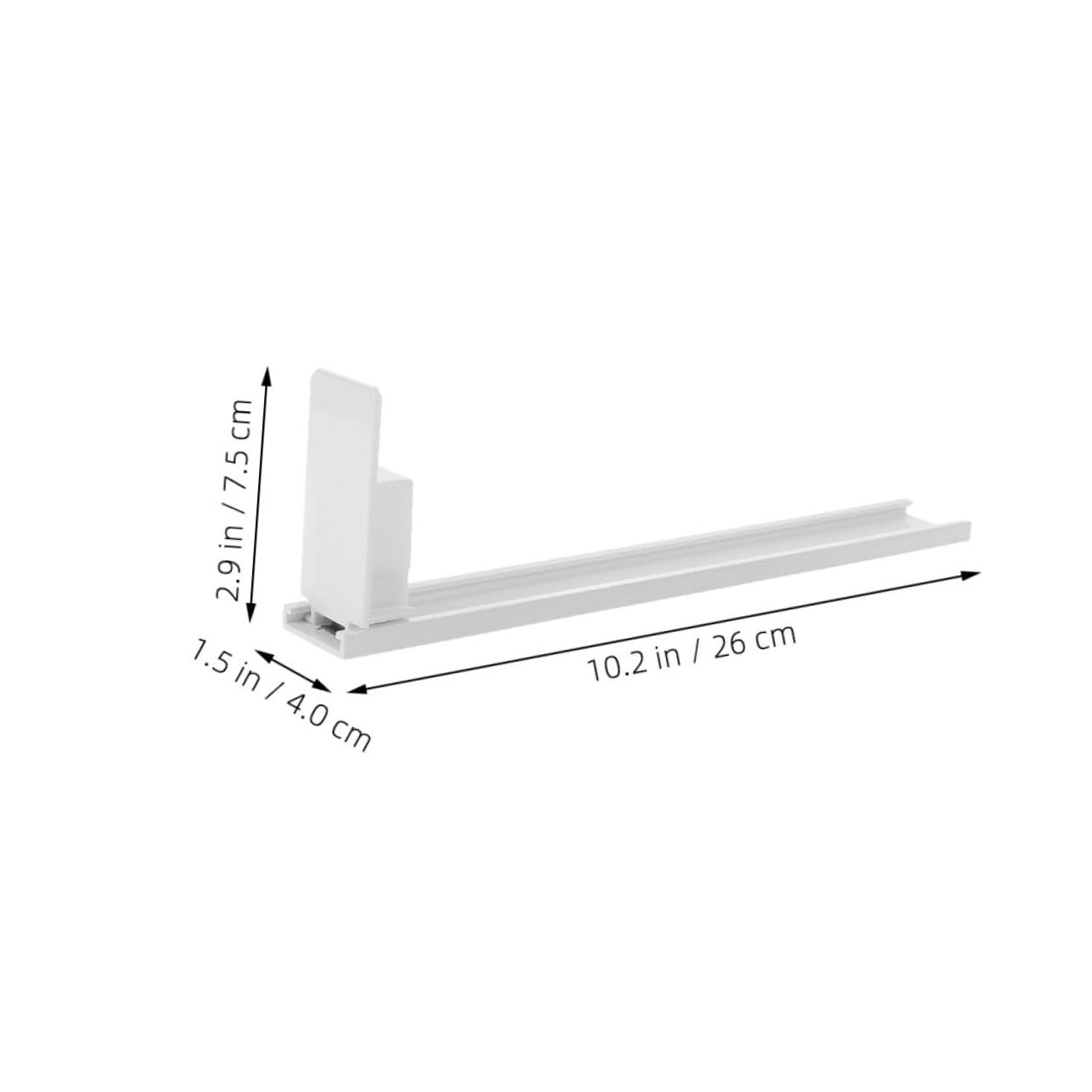 Alipis Soda Fridge Organizer Drink Dispenser 2 Pack Fridge Bottle Holder Self Pushing Beverage Storage