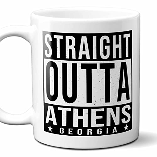 Straight Outta Athens GA Mug 11oz Souvenir Gift