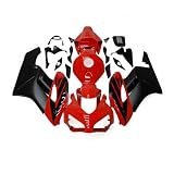 US STOCK Red Black Fairing Fit for HONDA 2004 2005 CBR1000RR CBR 1000RR Injection ABS Plastics Aftermarket Bodywork Bodyframe Kit Set 04 05 a128