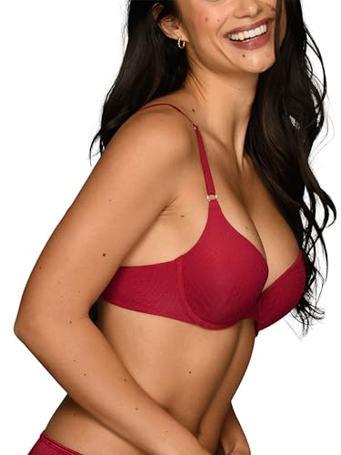 Image of Vanity Fair Women's Ego Boost Push Up Bra, Adds Up to One Full Cup Size, Underwire Push Up Bras for Women