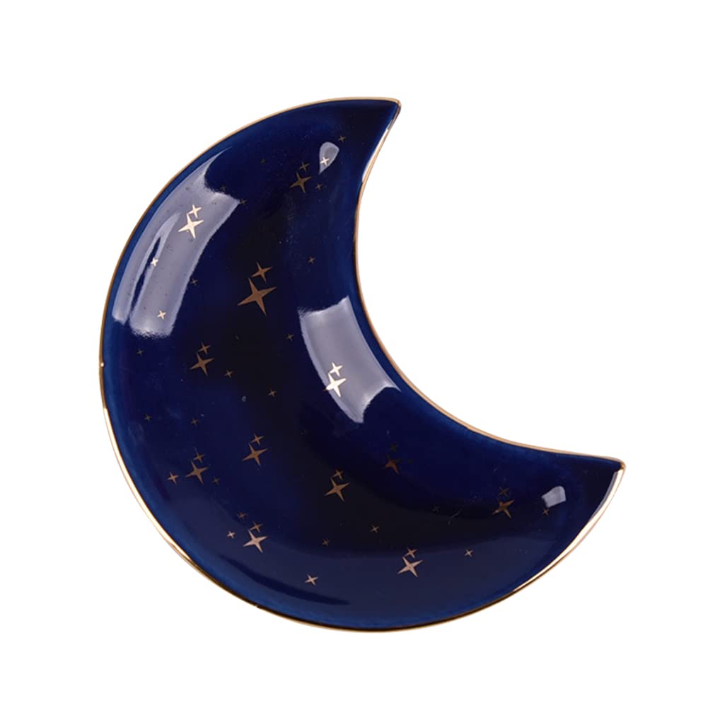 Rangement Bijoux Porte Bijoux Métal Avec Plateau Céramique - Présentoir Colliers, Boucles D'oreilles, Bagues Noir Mat Organisateur Colliers Boucles D'oreilles Bagues