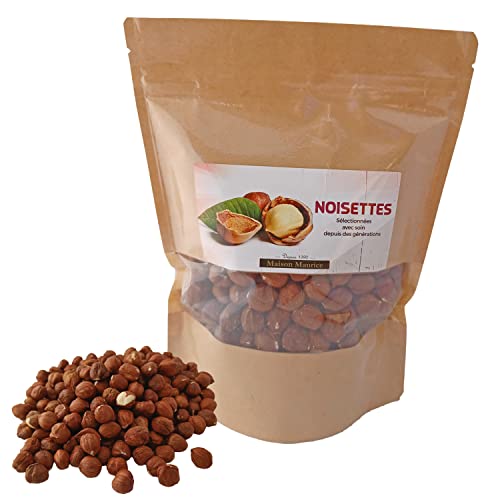 Pralines à l’Ancienne - Noisettes Décortiquées 400g - Sachet Noisettes Sans Sel - Friandise Encas Apéritif Ingrédient Cuisine, Pâtisserie Cover