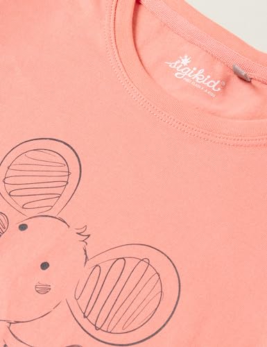 T-Shirt à manches longues fille rose sigikid un cocon de douceur bio