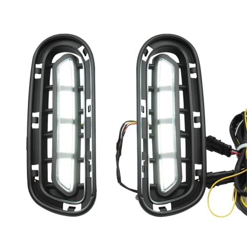 Faros antiniebla para Kia Stinger 2017-2022 con luz LED de circulación diurna DRL 6