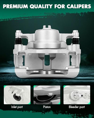 Image of SCITOO 19B3429 Front Right Disc Brake Caliper Assembly w /Bracket For Nissan For Rogue 2008-2013,For Nissan For Rogue Select 2014-2015,For Suzuki For Kizashi 2010-2013