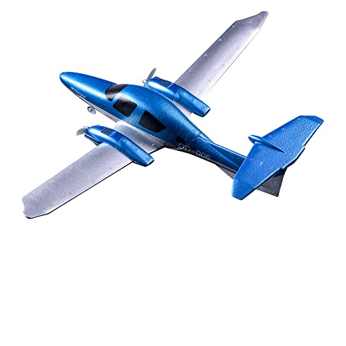 Otxkoo Rc Plane Remote Control Airplane Rtf 2 Chanel Radio Control Diamond Airpcraft For Beginners Wingspan 550Mm (2 Batteries) #TOP3