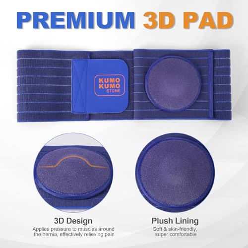 Faja para hernia umbilical XL para hombre y mujer miniatura 4