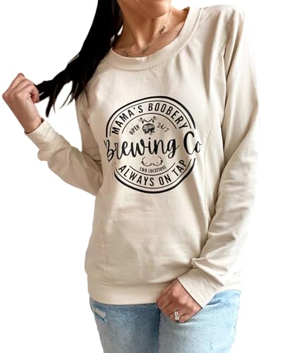 AEARGIV Damen-Pullover, lässig, Still-Sweatshirt, bequem, Reißverschluss,...