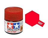Tamiya Model Color Acrylic Paint X-27 Clear Red Net 10ml 81527 with RCECHO Full Version Apps Edition