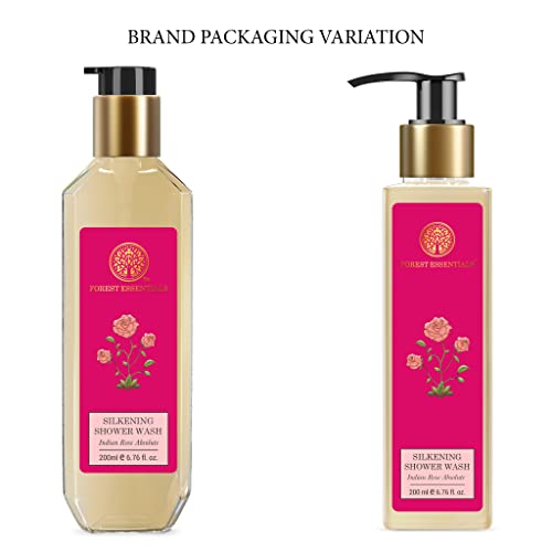 Forest Essentials Silkening Shower Wash Indian Rose Absolute - Image 6