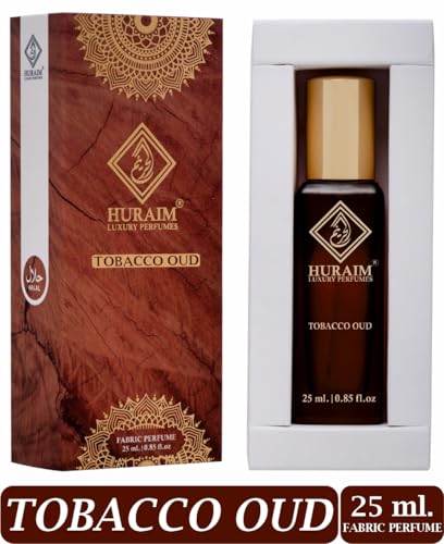 Image of TOBACCO OUD PERFUME 25 ml. | HURAIM Brand | It�s a rich, smoky, Oud, woody-spicy fragrance with a luxurious and bold character. With Heavy Projection-Long lasting perfume
