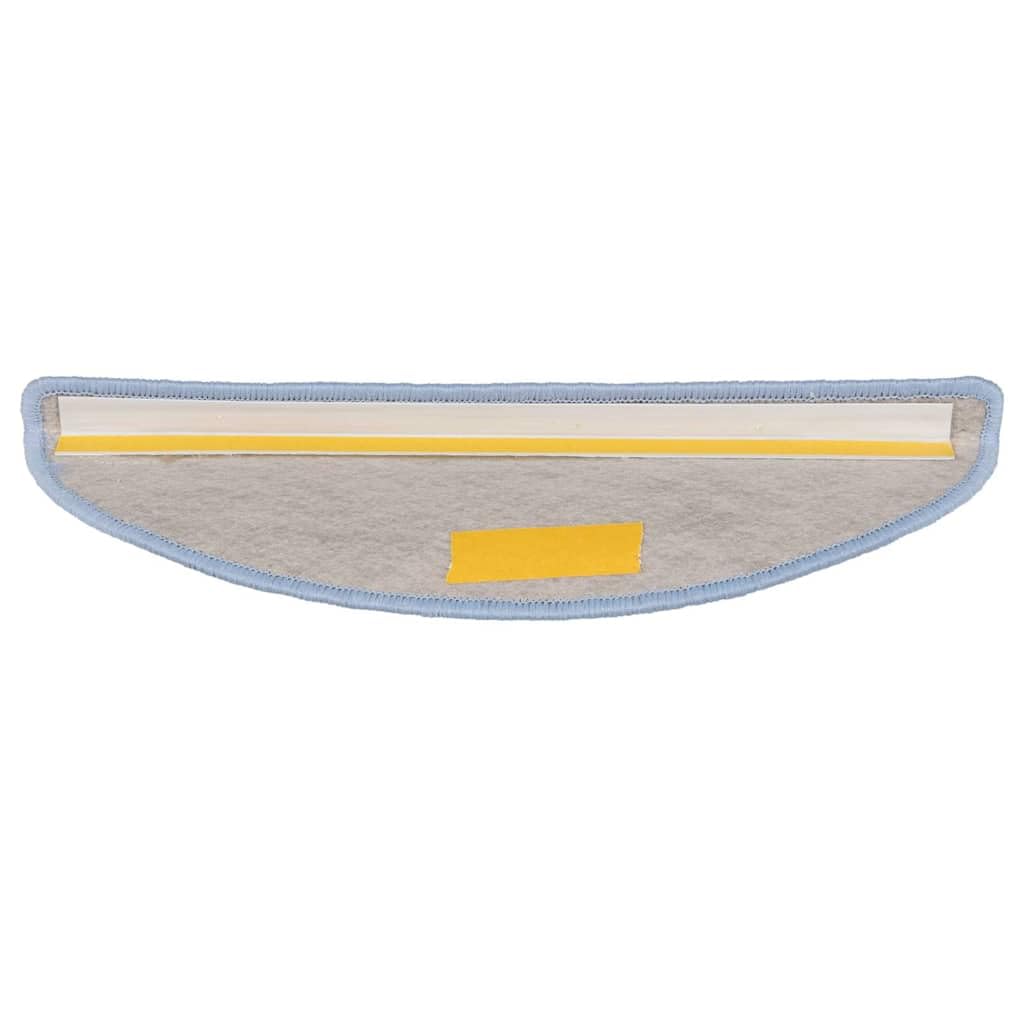 Naklejki na schody 15 szt. 56x17x3 cm Niebieski