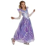 Disguise Wicked Glinda Deluxe For Good Costume, Official Movie Halloween Outfit for Kids, Girls Size (10-12)