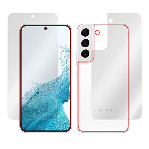 �~���r�b�N�X Samsung Galaxy S22 SC-51C / SCG13 �p ���˖h�~ �ی� �t�B���� �h�w�� �h�C�A �t���E�w�� �Z�b�g ���{�� OverLay Plus