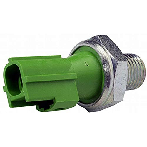HELLA 6ZL 009 600-081 Interruptor de control de la presión de aceite - 12V - Número de conexiones: 1 - Medida de rosca: 1/4-18NPT - Contacto ruptor - verde
