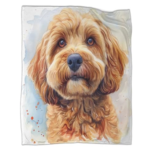 Couverture Cockapoo 3D : douceur et chaleur pour vos soirées canapé
