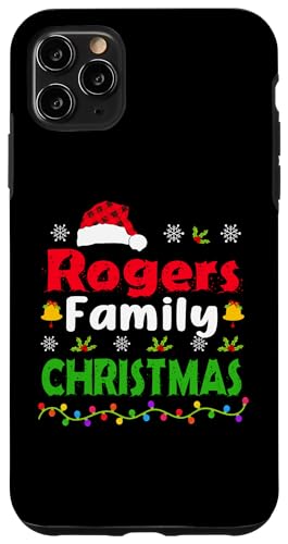 Rogers Family Christmas Matching Personalised Funny Xmas �X�}�z�P�[�X iPhone 11 Pro Max �p