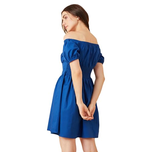 Image of Rare Women's Cotton Fit and Flare Above The Knee Dress