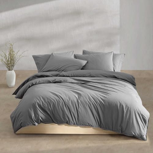 Ropa de cama Queen Calvin Klein en percal lavado de lujo para el hogar 2