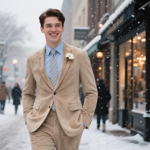 Retro Mens Velvet Suits Slim Fit Peak Lapel Tuxedo 3 Piece Satin Blazer Vest Pants Set Prom Party Banquet Men Suit Wedding4