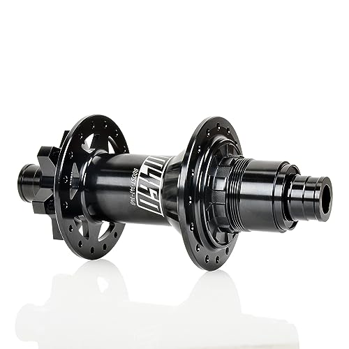 Enjcyling Boost Mtb Rear Hub, 28 Holes 28H 12X148Mm Thru Axle Hubs, 72 Clicks 6-Pawls 30 Chrome Steel Axis Disc Brake Bearing Xd, For Koozer Xm460, Compatible With Sram Mtb Xg 11S/12S #TOP18