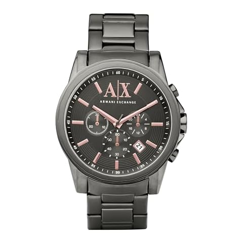 Armani Exchange Men's Quartz Chronograph Watch Cover