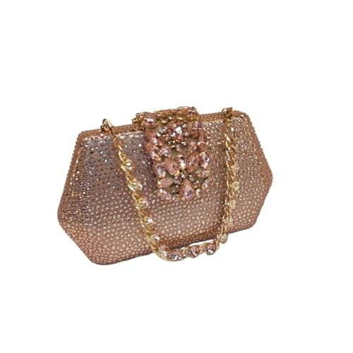 Pochette de soirée en strass idéale pour un bal de promo ou un mariage